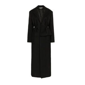 Jacquemus Aissa Coat - Black - size 32